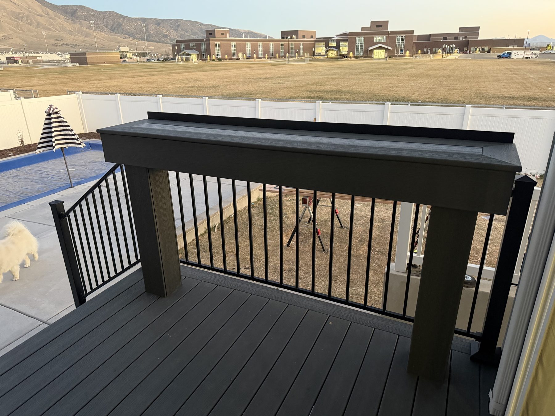 Next Level Exteriors shop deck